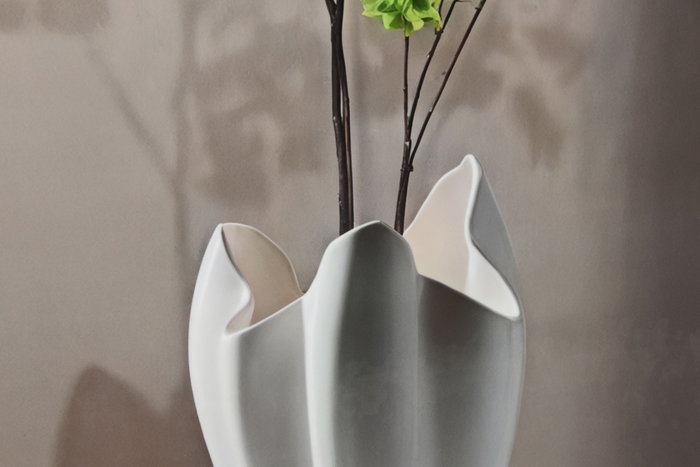 DKD Home Decor Cuadro Aluminio MDF 80x3,5x160 Jarrón (Surtido de 2)