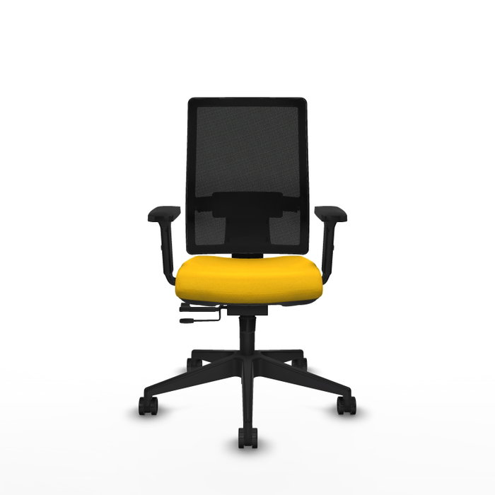 PIQUERAS Y CRESPO Silla de oficina Horna Amarillo y Negro PIQUERAS Y CRESPO Silla de oficina Horna Amarillo y Negro