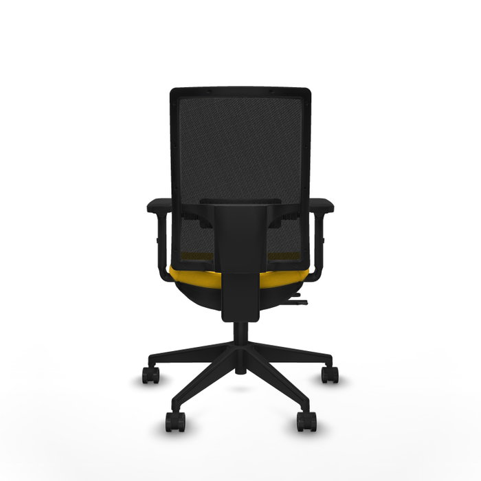PIQUERAS Y CRESPO Silla de oficina Horna Amarillo y Negro PIQUERAS Y CRESPO Silla de oficina Horna Amarillo y Negro
