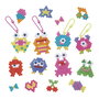 Aquabeads Set Monstruos Locos 35144 - Juego de 700 Cuentas para Manualidades, Creaciones y Llaveros