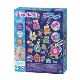 Aquabeads Set Monstruos Locos 35144 - Juego de 700 Cuentas para Manualidades, Creaciones y Llaveros