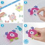 Aquabeads Set Monstruos Locos 35144 - Juego de 700 Cuentas para Manualidades, Creaciones y Llaveros