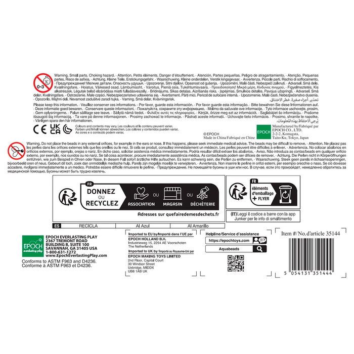 Aquabeads Set Monstruos Locos 35144 - Juego de 700 Cuentas para Manualidades, Creaciones y Llaveros Aquabeads Set Monstruos Locos 35144 - Juego de 700 Cuentas para Manualidades, Creaciones y Llaveros