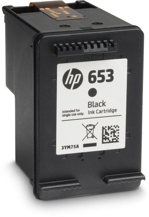 HP Cartucho de tinta Original Advantage 653 Negro 3YM75AE