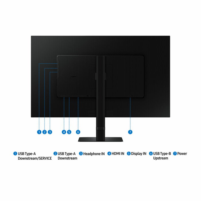 Samsung ViewFinity S6 S32D600EAU 32'' QHD IPS Negro Samsung ViewFinity S6 S32D600EAU 32'' QHD IPS Negro