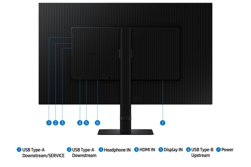 Samsung ViewFinity S6 S32D600EAU 32'' QHD IPS Negro Samsung ViewFinity S6 S32D600EAU 32'' QHD IPS Negro