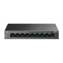 TP-Link LS109P Switch de 9 puertos 10/100 con 8 puertos PoE+