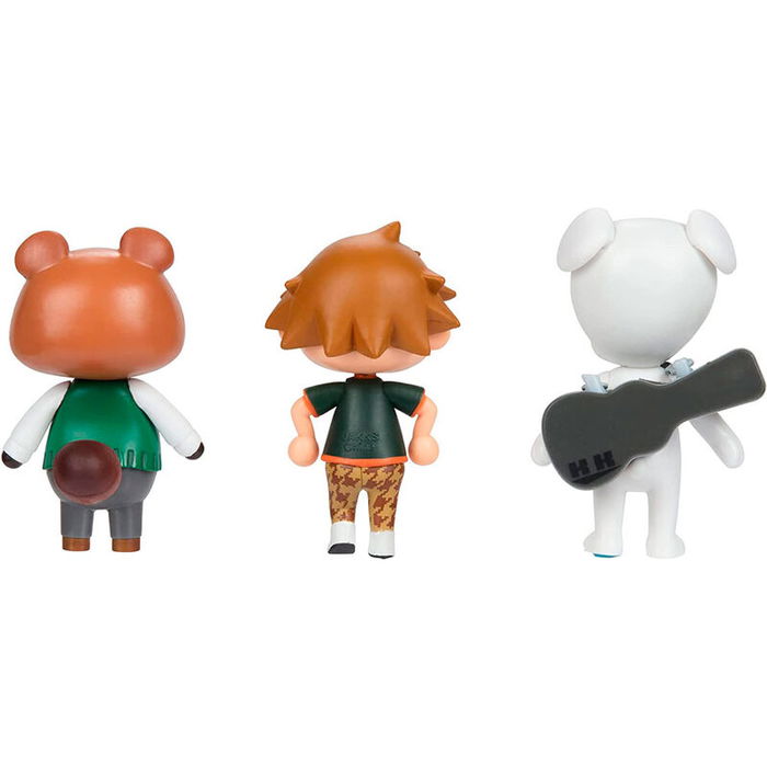 Jakks Pacific Blister 3 Figuras Animal Crossing 6cm
