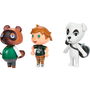 Jakks Pacific Blister 3 Figuras Animal Crossing 6cm