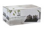 DKD Home Decor Set de Decoración Flor de Loto Mikado de 2 Piezas con Bandeja
