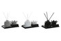 DKD Home Decor Set de Decoración Flor de Loto Mikado de 2 Piezas con Bandeja