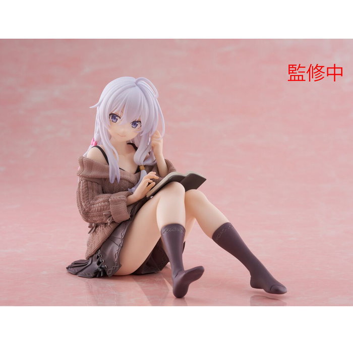 TAITO Figura Elaina Casual Clothes Desktop Cute Wandering Witch the Journey of Elaina 13cm