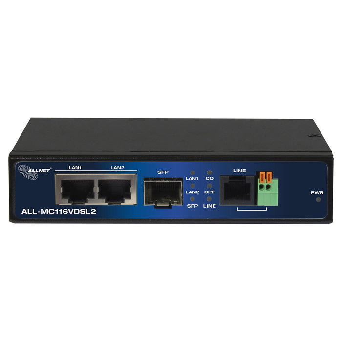 ALLNET ALL-MC116V2 Módem Punto a Punto VDSL2 hasta 160Mbit/s para 3km