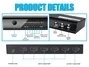 Equip Switch HDMI 2.0 5x1 4K 60Hz Negro