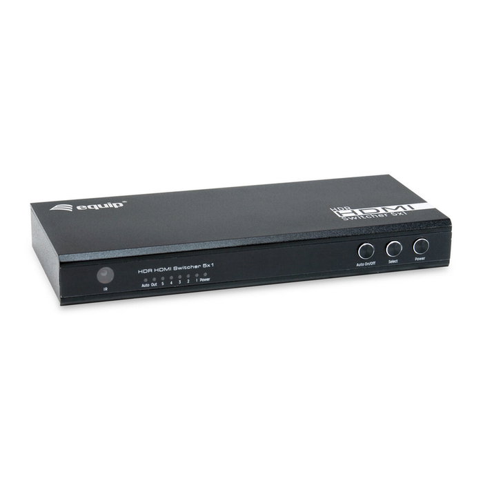 Equip Switch HDMI 2.0 5x1 4K 60Hz Negro 332726