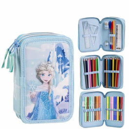 Cerdá Plumier Disney Frozen con Accesorios
