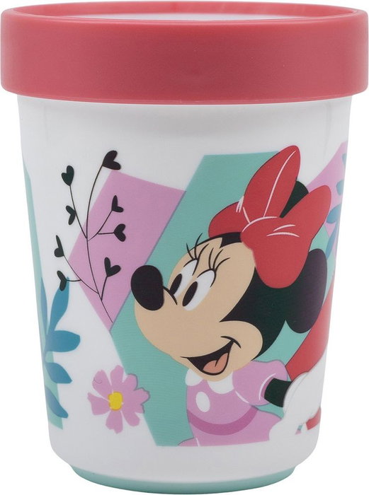 Licensing Vaso Premium Bicolor Antideslizante Minnie 260 ml
