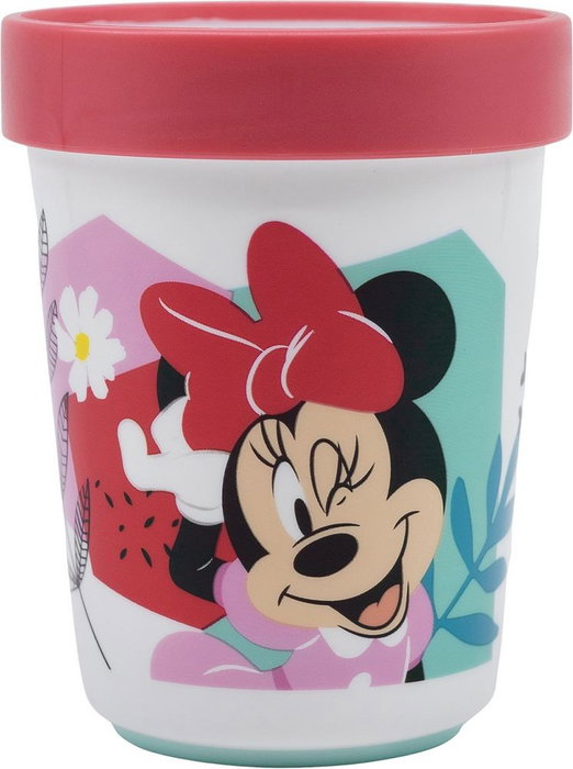 Licensing Vaso Premium Bicolor Antideslizante Minnie 260 ml