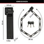 Master Lock Candado plegable para bicicleta 8333EURDPRO