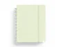 Carchivo Cuaderno Ingeniox Foam A4 80h Rayado Horizontal Verde Pastel