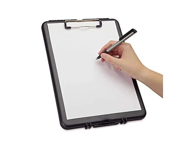 Maul Portanotas A4 con Caja de Almacenamiento Negro