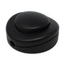 Arditi 350 vp Interruptor de pie negro termoplástico 250v - 2a 100w 2x0,75mm² ø65 x 32mm
