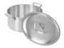 KINVARA Cacerola de Aluminio 38 cm 20 L Plata