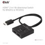 Club 3D CSV-1384 Conmutador HDMI 2 en 1 Bidireccional 8K60Hz/4K120Hz