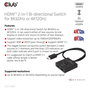 Club 3D CSV-1384 Conmutador HDMI 2 en 1 Bidireccional 8K60Hz/4K120Hz