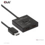 Club 3D CSV-1384 Conmutador HDMI 2 en 1 Bidireccional 8K60Hz/4K120Hz