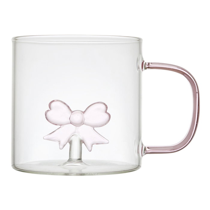 Home Deco Factory Mug de Vidrio Corazón 300 ml - Secret Glass - Figura Amor - Apto Microondas y Lavavajillas Home Deco Factory Mug de Vidrio Corazón 300 ml - Secret Glass - Figura Amor - Apto Microondas y Lavavajillas