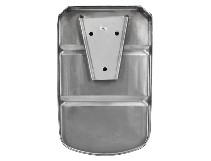 Q-connect Dispensador de Jabón Manual 800 ml Acero Inoxidable 115x56x179mm