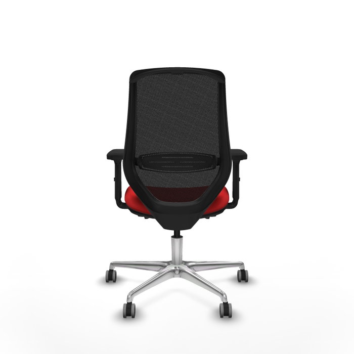 PIQUERAS Y CRESPO Silla de oficina Mardos Rojo y Negro PIQUERAS Y CRESPO Silla de oficina Mardos Rojo y Negro