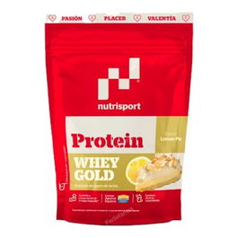 NUTRISPORT Whey Gold Protein Sabor Lemon Pie Doypack 500 Gr