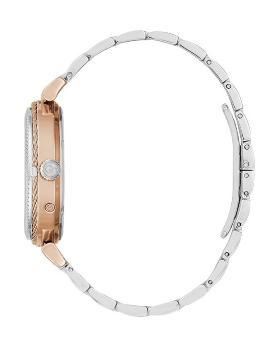 GC Reloj Starlight Y76001L1MF con caja rosa y correa gris