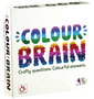 Mercurio Juego Colour Brain. Juego de cartas para elegir respuesta. Contiene 44 cartas de colores, 10 tarjetas, 300 preguntas, 1 lápiz, 1 bloc. 24x24x6 cm