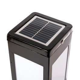 Baliza LED Solar 2700K con Panel 6V/3W, Batería 3,7V/4000mAh y Mando a Distancia, Blanco Natural