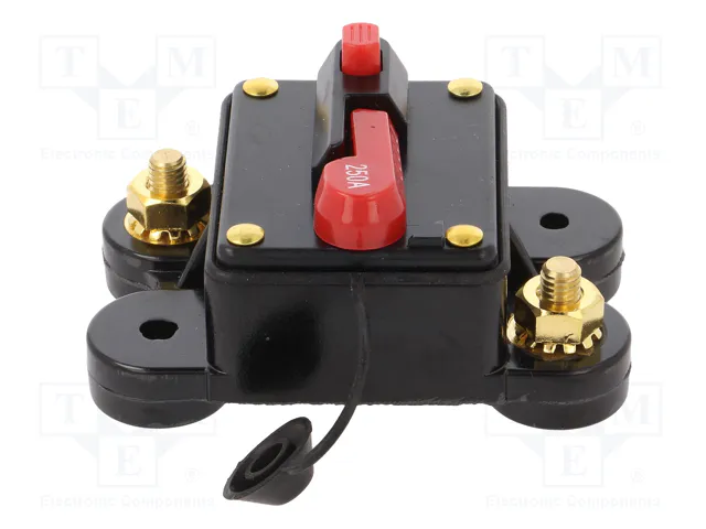 4CARMEDIA Fusible Automático de Coche 250A Retardado 4CARMEDIA Fusible Automático de Coche 250A Retardado