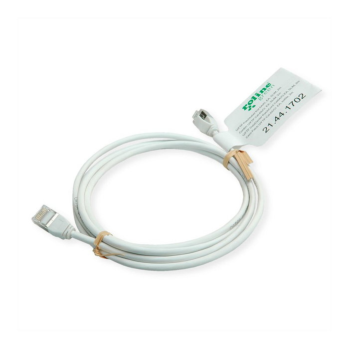 ROLINE GREEN 21.44.1703 Cable de parcheo Cat.6A U/FTP Blanco 3 m