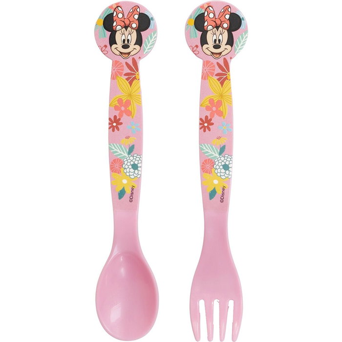 Licensing Juego de Cubiertos 2 Piezas Minnie Licensing Juego de Cubiertos 2 Piezas Minnie