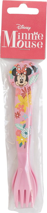 Juego de Cubiertos Minnie Mouse CZ11401 Rosa Plástico 2 Piezas