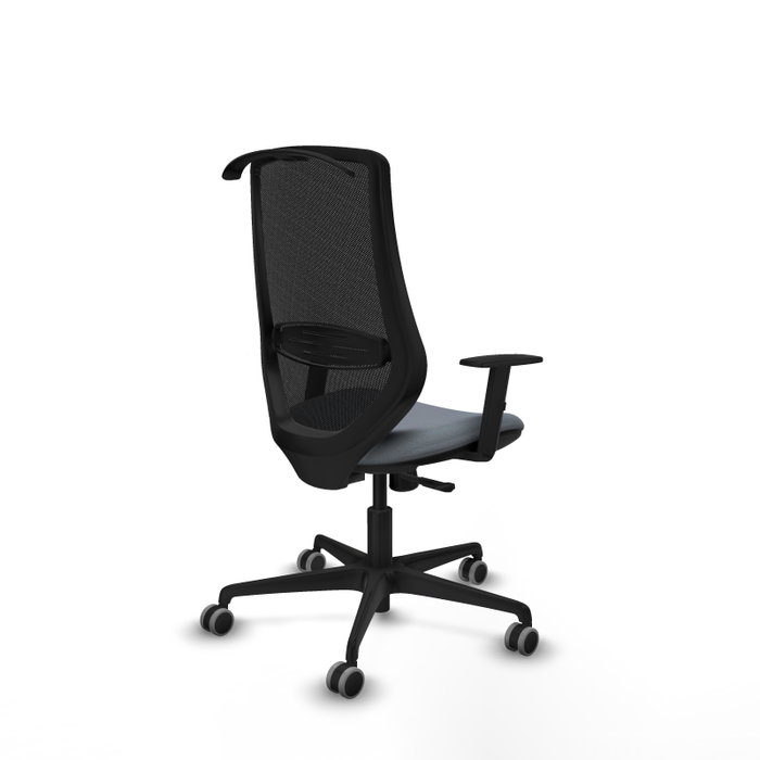 PIQUERAS Y CRESPO Silla de oficina Mardos con mecanismo Sincro, Gris y Negro PIQUERAS Y CRESPO Silla de oficina Mardos con mecanismo Sincro, Gris y Negro