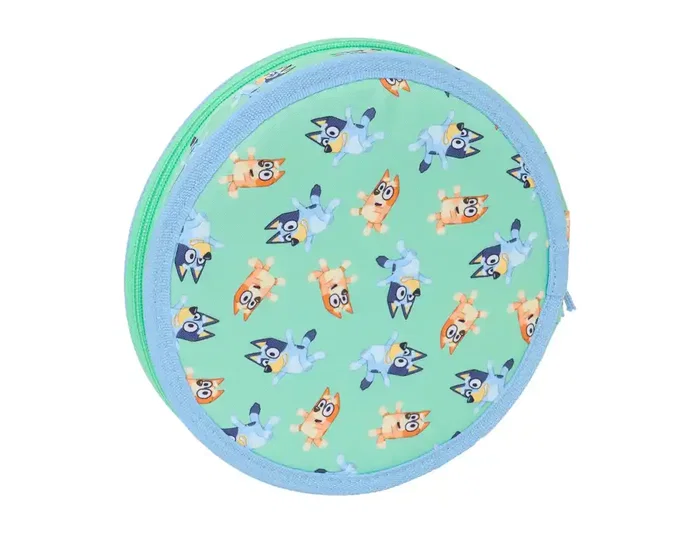 Safta Plumier Redondo Bluey Sisters 18 Piezas