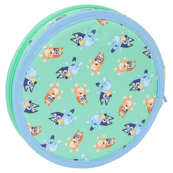 Safta Plumier Redondo Bluey Sisters 18 Piezas