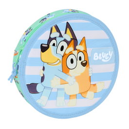 Safta Plumier Redondo Bluey Sisters 18 Piezas