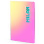 Milan Libreta Colección Sunset A4 Rosa 48 Hojas Cuadriculada 5x5mm