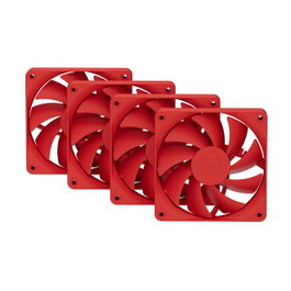 HYTE FA12-RR-4 Sistema de refrigeración para CPU, 4 piezas, Rojo