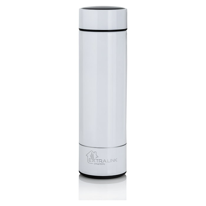 Extralink Smart Travel Mug Blanco con Indicador de Temperatura