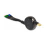 DeLOCK 85359 Cable USB 3 en 1 con USB A a Micro USB y 2 x USB Tipo C, Negro, Verde, Azul