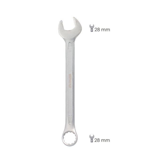 WOLFPACK LINEA PROFESIONAL Llave Combinada Plus 28x28 mm WOLFPACK LINEA PROFESIONAL Llave Combinada Plus 28x28 mm